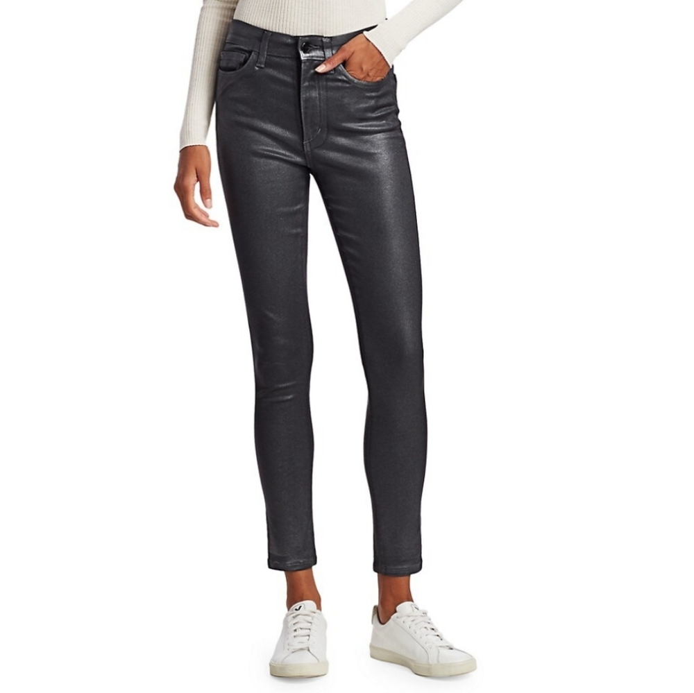New Joe's the Charlie skinny ankle gunmetal coated jeans womens sz 27
